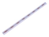 Bandă LED NEON alb cald 2835 120 LED/m 4mm IP65 5W 12V IPIXEL LED