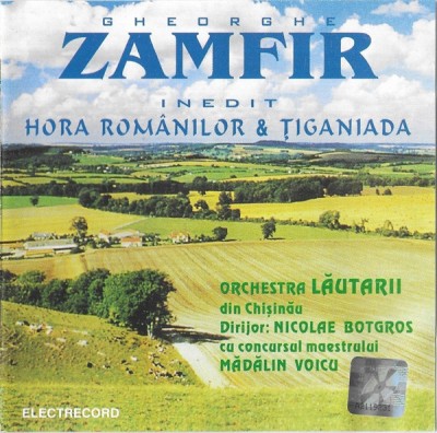 CD Gheorghe Zamfir &amp;ndash; Hora Rom&amp;acirc;nilor &amp;amp; Țiganiada, original foto