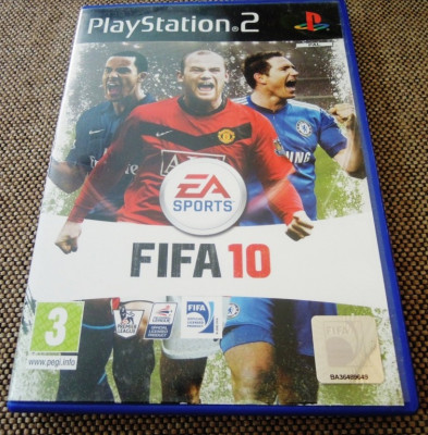 Fifa 10 pentru PS2, original, PAL foto