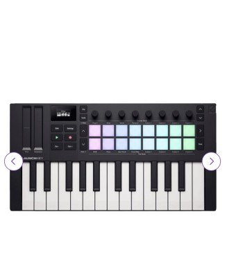 Novation Launchkey Mini 25 MK4 Black Claviatură MIDI foto