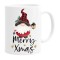 Cana alba personalizata &quot;Merry Xmas&quot;, INOVATIX&reg;. 330ml