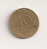 Moneda Franta - 10 Centimes 1994 v3, Europa