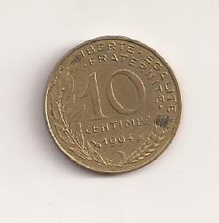 Moneda Franta - 10 Centimes 1994 v3 foto