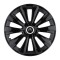 Set 4 Capace Roti, potrivite jantelor de R16, pentru Citroen, model delta negru