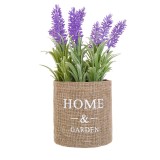 Planta artificiala lavanda pentru decorarea incaperilor, inaltime 11 x 25 cm
