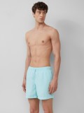 s.Oliver Pantaloni scurti barbati pentru inot, Regular fit, Turcoaz, S