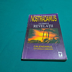 NOSTRADAMUS *ULTIMELE REVELAȚII / PETER LEMESURIER /1996 *