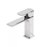 Robinet de Lavoar Leziter Sofia, Monocomanda, Alama, Crom, Racord 1/2