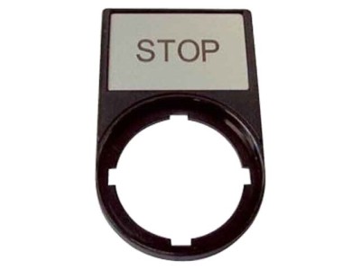 Cadru descriptiv STOP 30x50mm foto