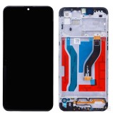 LCD OEM Samsung A10s, A107, Black, Service Pack OEM