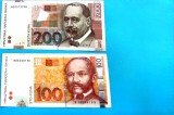 2 Bancnote-200+100 Kuna-stare buna!