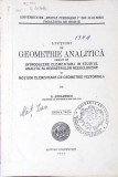 LECTIUNI DE GEOMETRIE ANALITICA URMATE DE INTRODUCERE ELEMENTARA IN STUDIUL ANALITIC AL GEOMETRIILOR NEEUCL-273018