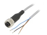 Cablu Conectare M12 3 PIN 2.5m 250VAC 4A