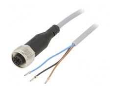 Cablu Conectare M12 3 PIN 2.5m 250VAC 4A foto