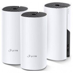 TP-Link Sistem Mesh Wi-Fi pentru întreaga casă AC1200, DECO M4(3-PACK); Procesor: Quad-core CPU; Interfață: 2 Gigabit Ethernet Ports (WAN/LAN auto-sen