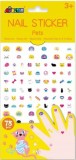 Set stickere pentru unghii - Animale prietenoase | Avenir