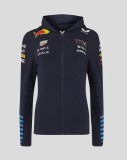 Red Bull Racing hanorac de damă cu glugă official zip navy F1 Team 2024 - L