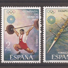 Spania 1972 - Jocurile Olimpice - Munchen, Germania, MNH