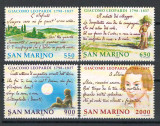 San Marino 1998 Mi 1770/73 - 200 de ani de la nasterea lui Giacomo Leopardi
