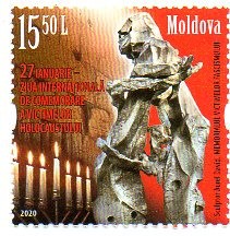 MOLDOVA 2020, Ziua Internațională de Comemorare a Victimelor Holocaustului, MNH foto