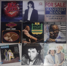 vinyl Bob Geldof,Count BasieManfred Mann foto