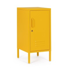 Comoda 1 usa otel galben Cambridge 40x35x76 cm