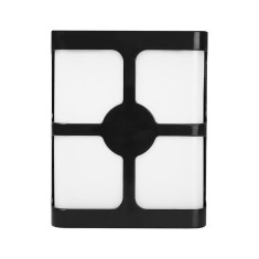Aplica Exterior Techstar&reg; LED Light EX20 , Putere 20W, A++, Rezistenta La Apa Si Praf, Alb Cald, 3000K, Plastic ABS, Negru