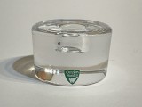 Sfesnic din cristal suedez ORREFORS, cu rol de PRESPAPIER