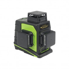 Nivela laser, cu panou + stativ, 3D, verde, 30 m, Strend Pro