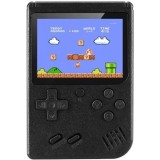 Consola Game Box, Micro-USB, Multiplayer, portabila, cu 400 de jocuri, retro, negru