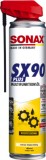 Spray Multifunctional Sonax SX90 Plus, 400ml, Sistem Easy Spray, Lubrifiant, Curatare, Protectie Rugină, Uz General