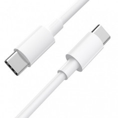 Cablu de Incarcare / Date BOROFONE BX44 100W, USB Type-C la USB Type-C, 1m , Alb Blister