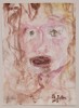Aurel Cojan, Portrete, Acuarela, Suprarealism, ALL