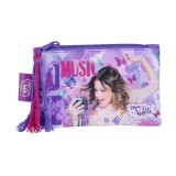 Geanta mica pentru accesorii colectia Violetta Butterflies, Jad