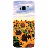 Husa silicon pentru Samsung S8, Sunflowers