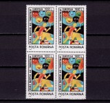 Cumpara ieftin ✅RO 1995 LP 1383 &quot;Zilele olimpice ale tineretului&quot;,serie bloc de 4,MNH