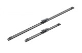 Stergator parbriz Bosch Aerotwin, Cauciuc+Grafit, Tip Plat, Lungime 600/550mm, Carlig/Universal, Auto