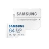 Card de memorie MicroSD Samsung Evo Plus cu Adaptor SD, Memorie 64 GB, Interfata UHS-I SmartElectro IntelligentHouse