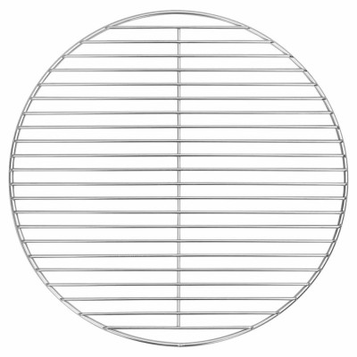 vidaXL Grătar pentru grătar Argintiu 43 x 43 cm Oţel inoxidabil 42008307 foto