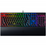 Tastatura gaming mecanica Razer BlackWidow V3, Chroma RGB, Switch Razer Yellow, Layout US, Negru