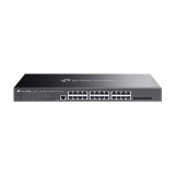 Cumpara ieftin Switch 24 porturi RJ45 Gigabit, 4 x SFP Gigabit, L2 Management, 1U - TP-Link Omada SG3428