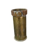 OBIECT MILITAR TRANSFORMAT ARTIZANAL, PIESĂ TRENCH TRENCH ART DIN ALAMĂ