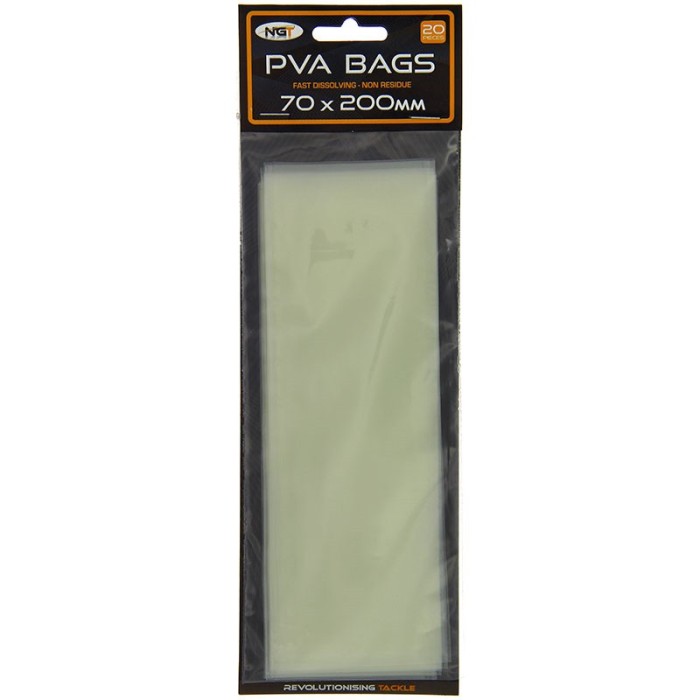 Pungă Solubilă NGT PVA bags - 70x200mm