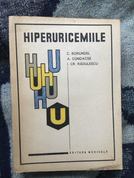 d9 Hiperuricemiile - C. Borundel