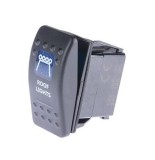 Cumpara ieftin Buton comutator, intrerupator auto ROOF LIGHTS ON OFF cu martor luminos - 12V 24V, rezistent la apa