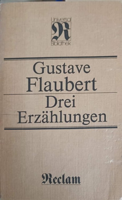 DREI ERZAHLUNGEN-GUSTAVE FLAUBERT-163163