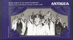 Antigua 1977 Silver jubilee Queen Elizabeth II BOOKLET S.701 foto