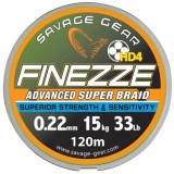 Fir Textil Finezze Yellow 0,19 mm. / 120 M - Savage Gear, Monofilament