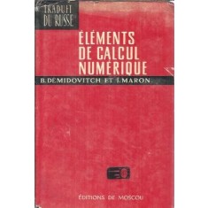 Elements de calcul numerique - B. Demidovitch