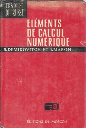 Elements de calcul numerique - B. Demidovitch